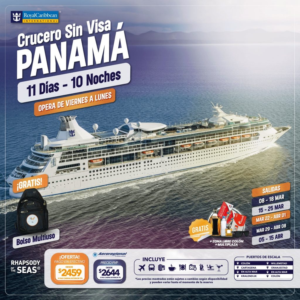 CRUCERO SIN VISA PANAMÁ