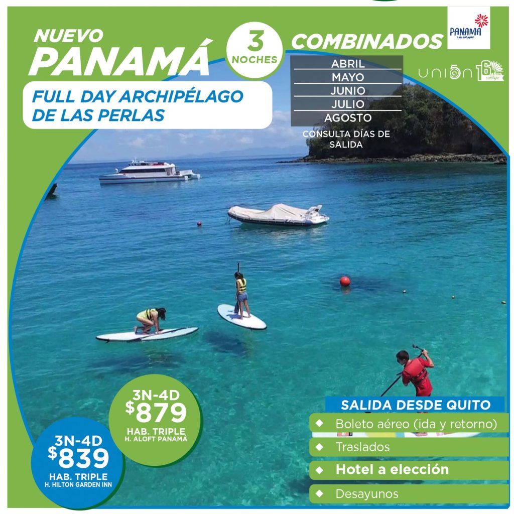 NUEVO PANAMÁ FULL DAY ARCHIPIÉLAGO DE LAS PERLAS