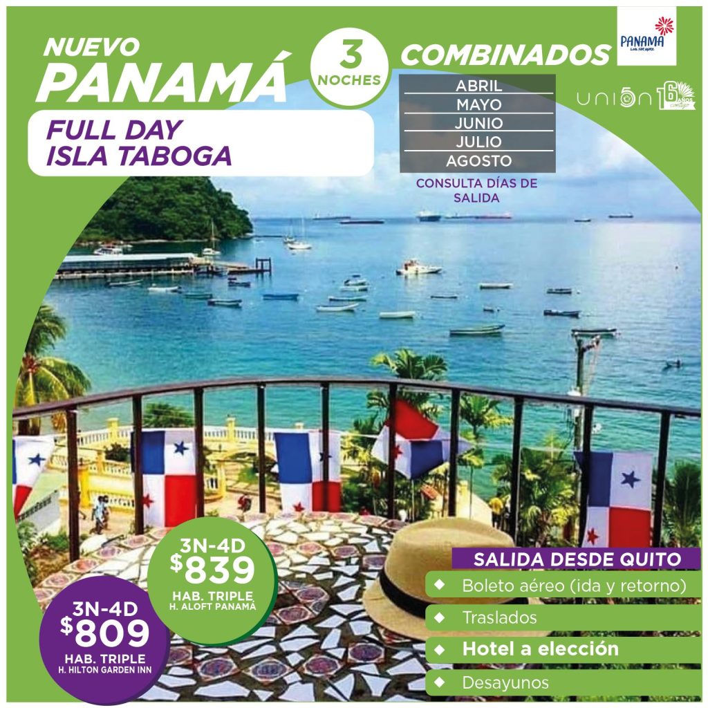 NUEVO PANAMÁ FULL DAY ISLA TABOGA