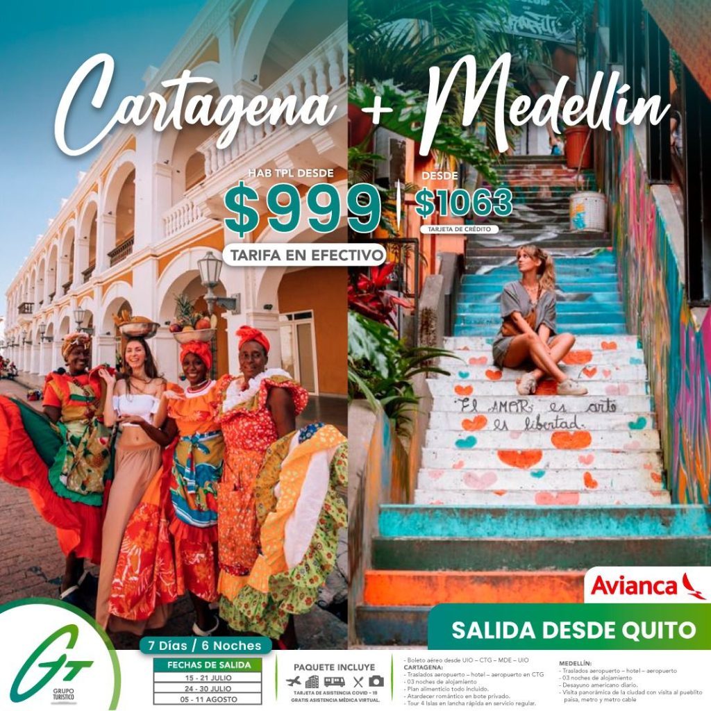 CARTAGENA + MEDELLÍN