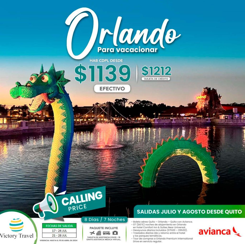 ORLANDO PARA VACACIONAR