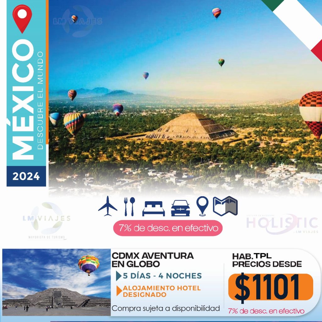 MÉXICO DESCUBRE EL MUNDO EN GLOBO