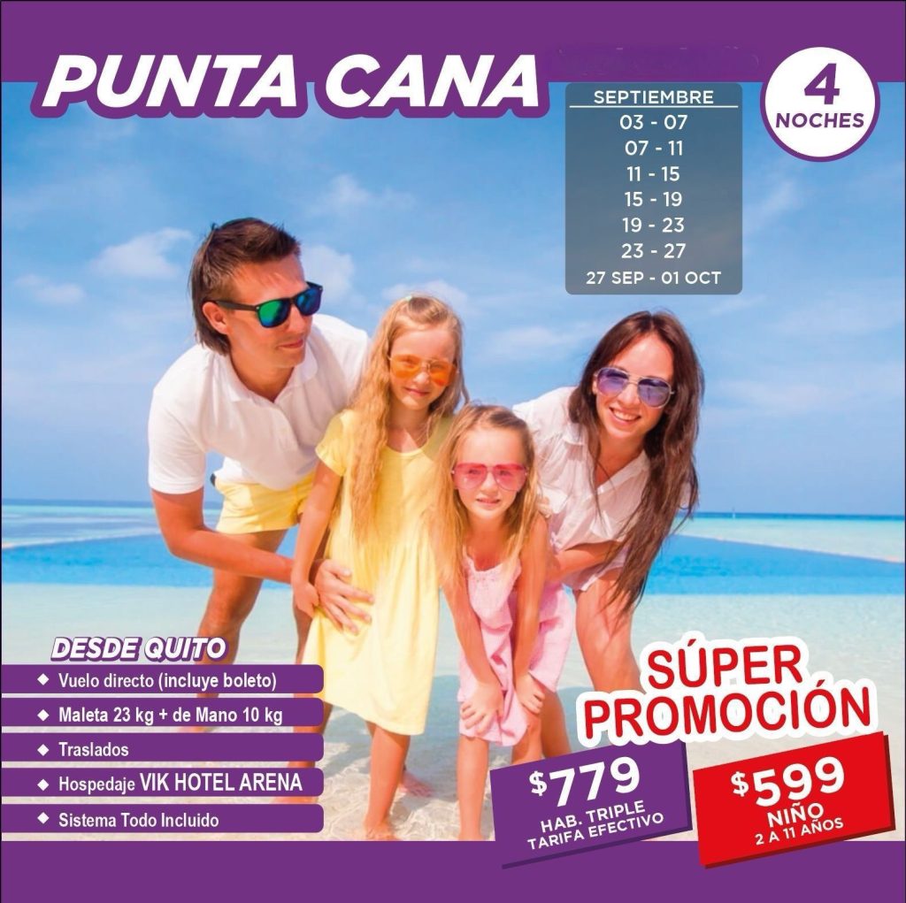 PUNTA CANA SUPER PROMOCIÓN