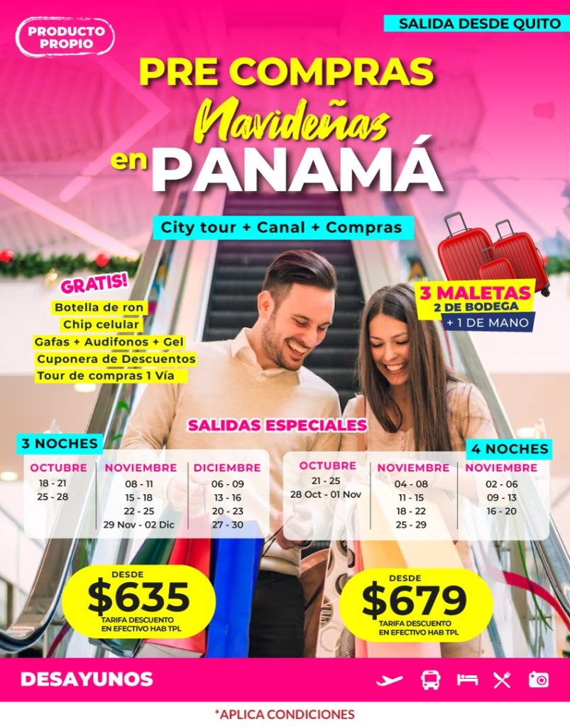 PRE COMPRAS NAVIDEÑAS EN PANAMÁ