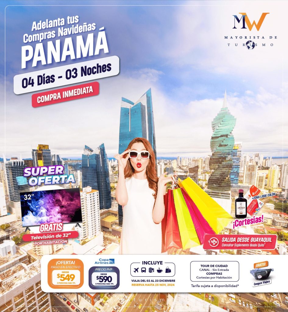 ADELANTA TUS COMPRAS NAVIDEÑAS PANAMÁ