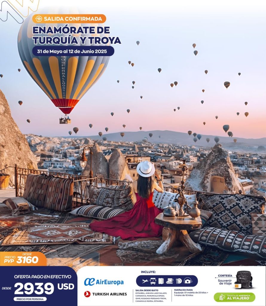 ENAMÓRATE DE TURQUÍA Y TROYA