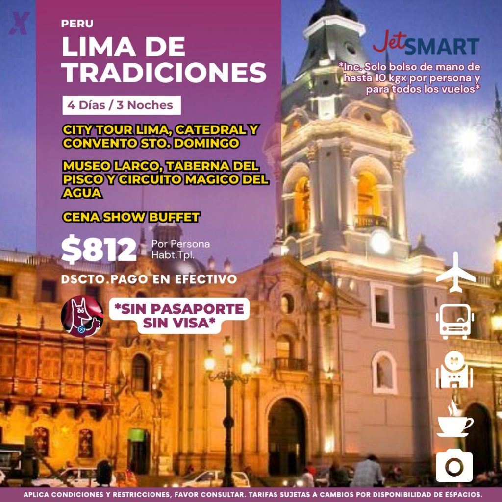 PERÚ LIMA DE TRADICIONES