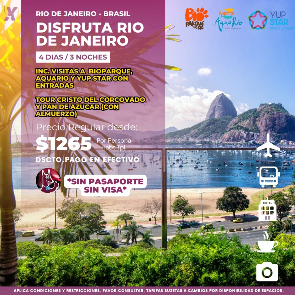 DISFRUTA RIO DE JANEIRO