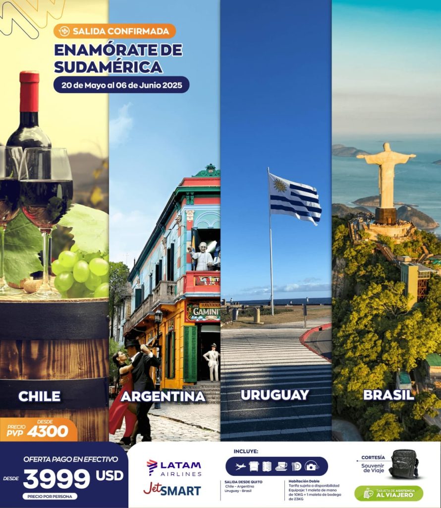 ENAMÓRATE DE SUDAMERICA